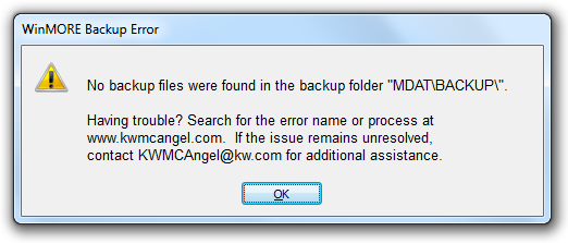 backup files folder